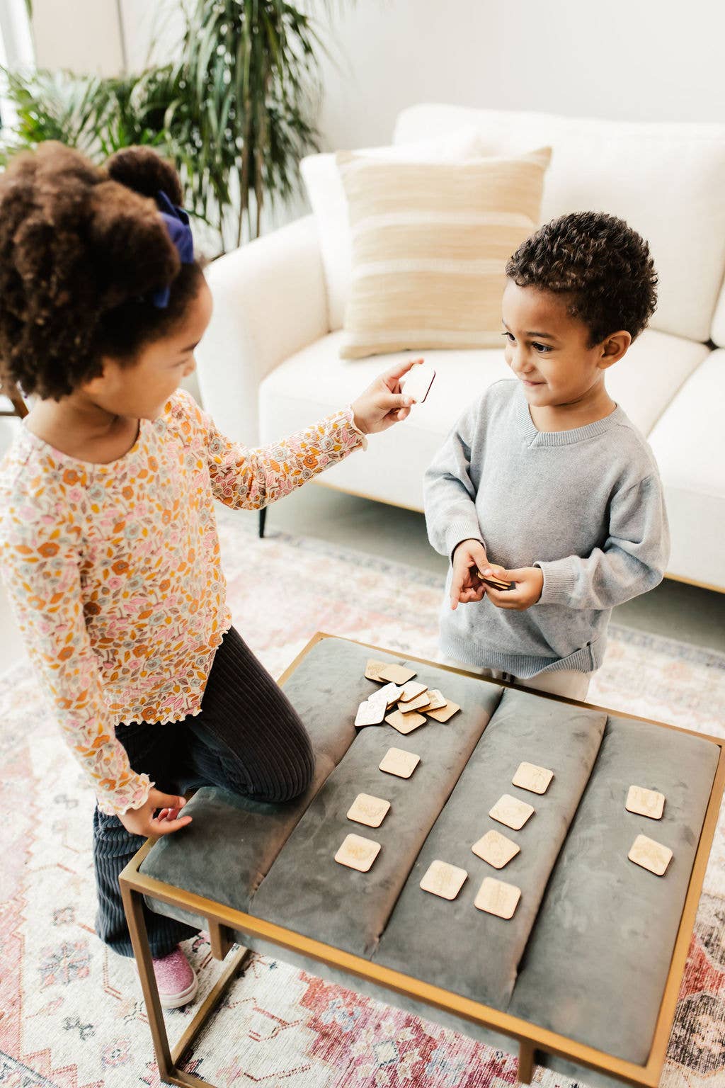 Birch House Games & Gifts - State Memory Matching Game - Wood Memory Game, Brainteaser