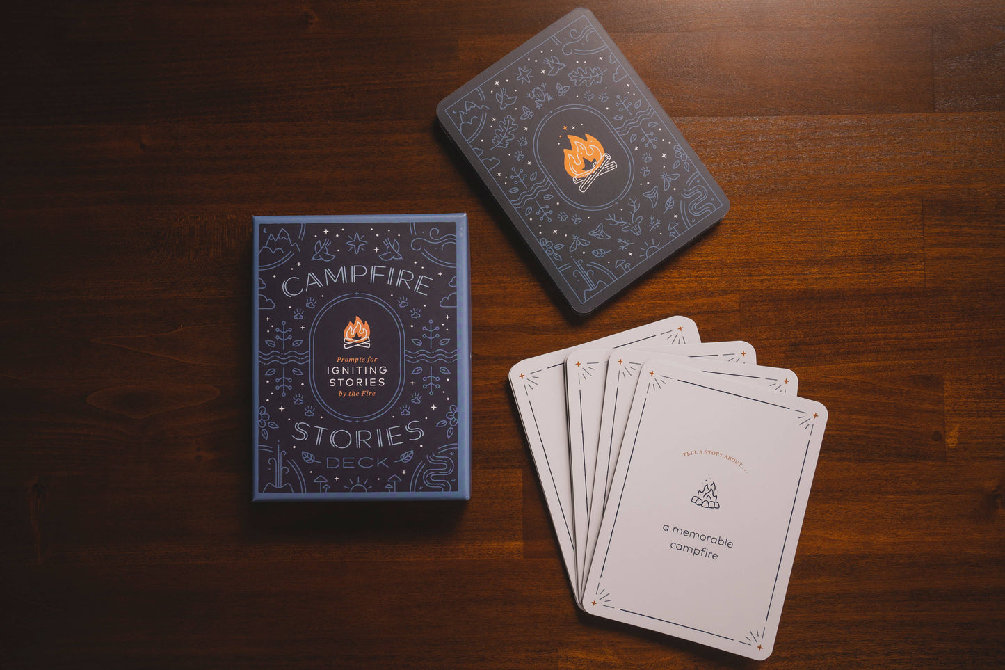 Mountaineers Books - Campfire Stories Deck Prompts for Igniting Stories