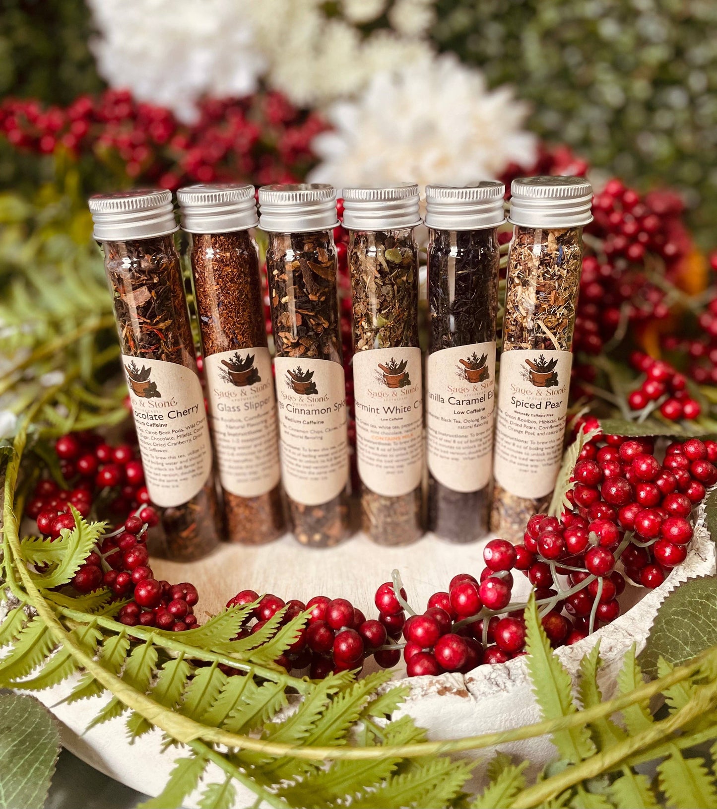 Sage & Stone Apothecary - Cozy Winter Tea Sampler