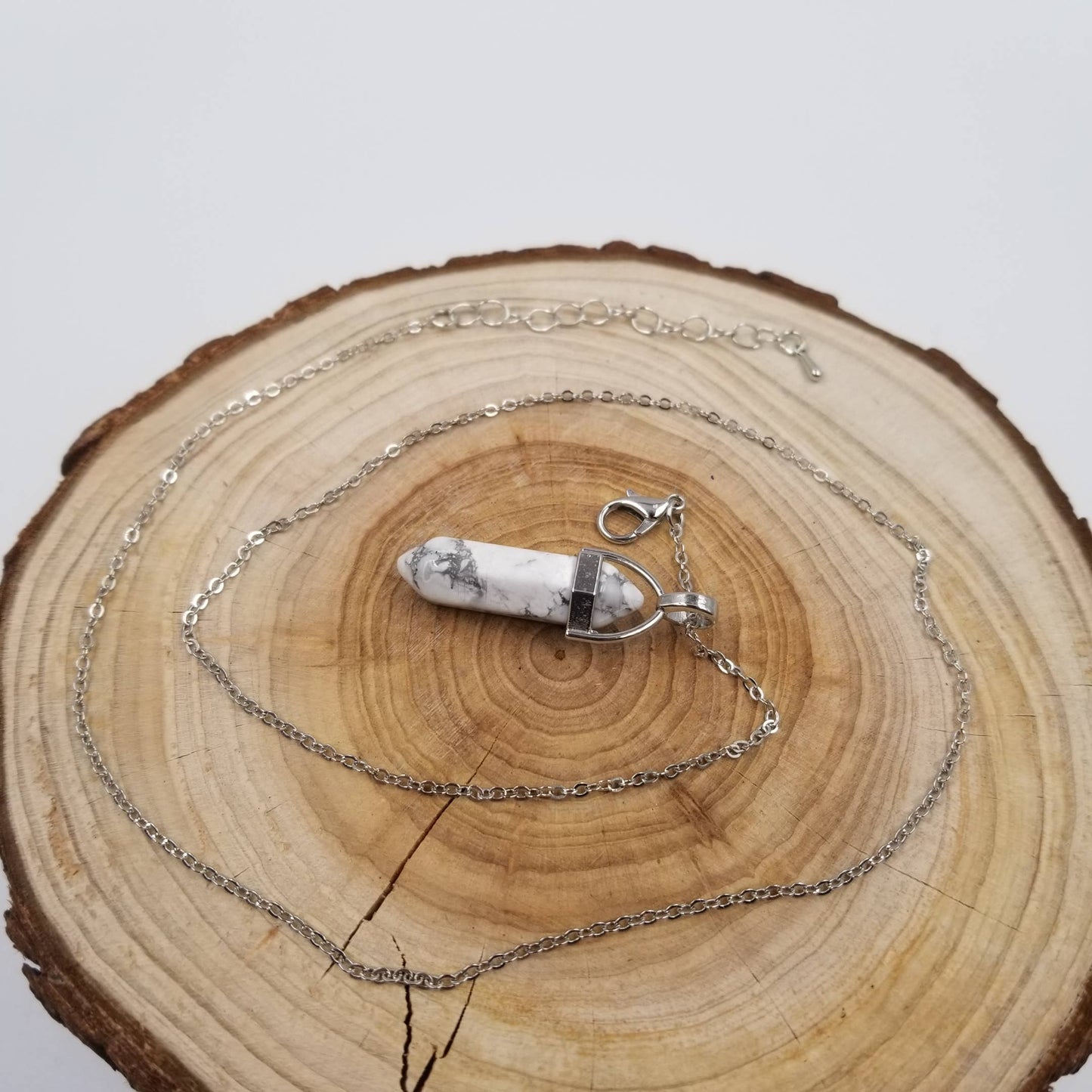 CHAKRA JEWELRY - Natural Healing Stone Pendant Necklace