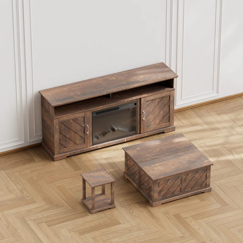 Nilla 35.5“ Wood Storage Lift Top Coffee Table, Square Storage Dining Table for Living Room