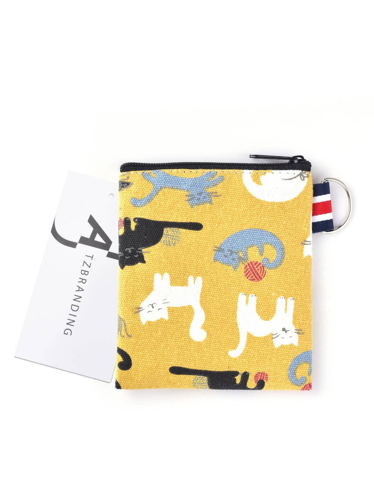 Funkyrel® Atzbranding Limited - Cosbai - Canvas Cat Pattern Coin Purse