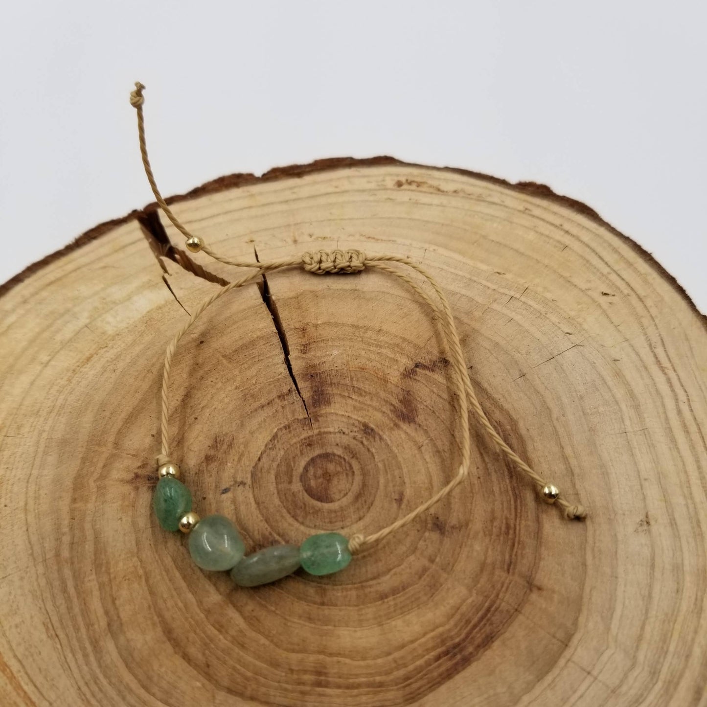 CHAKRA JEWELRY - Natural Stone Handwoven Constellation Bracelet with Card